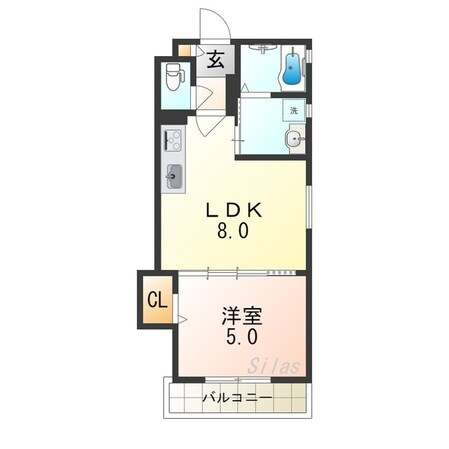 門真南駅 徒歩9分 2階の物件間取画像